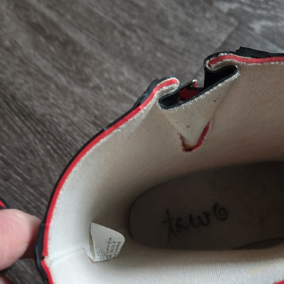 Red Women's Rain Boots - Picture 4 of 10